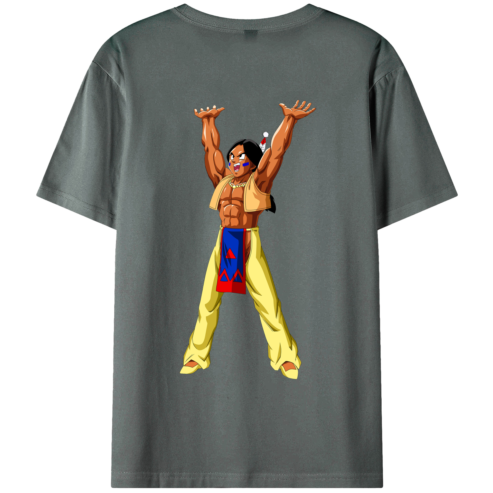 （画像用） ドラゴンボール DRAGON BALL 綿100％ メンズ半袖Tシャツ（バックプリント） 通気性